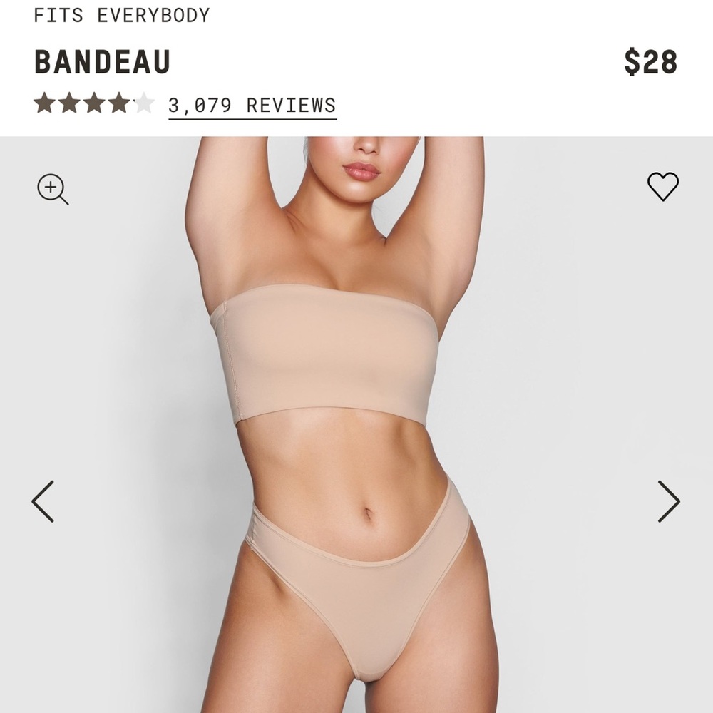 Brand new Skims fits everybody bandeau